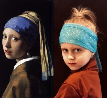 Dziewczynka z perłą Johannes Vermeer- Nina Pałka.JPG