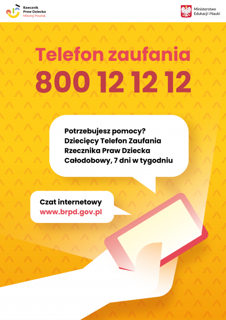 Telefon zaufania dla dzieci