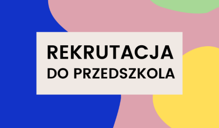 Rekrutacja do przedszkola