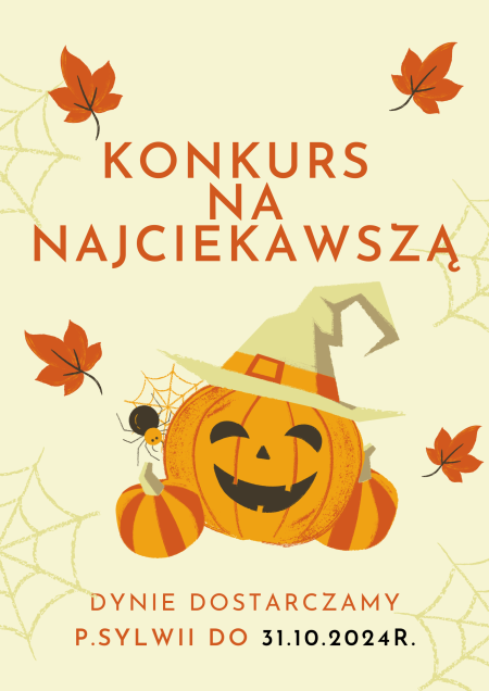 Konkurs na najciekawszą dynię