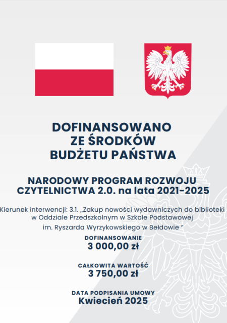 Narodowy Program Rozwoju Czytelnictwa