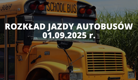 Rozkład jazdy 01.09.2025 r.
