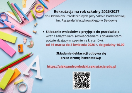 Rekrutacja do oddziałów przeszkolnych