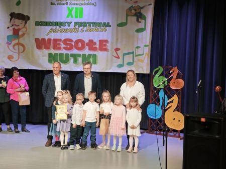 Pierwsze miejsce grupy Pszczółki