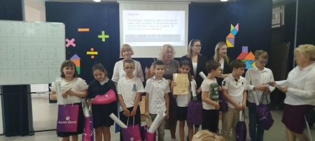 III miejsce w konkursie „Matematyka dla Smyka”