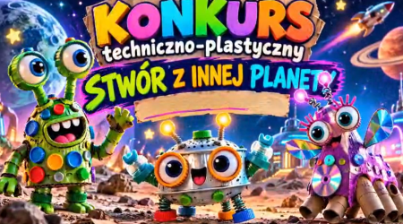 Kosmiczny konkurs techniczno-plastyczny